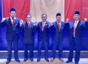 5 Komisioner Bawaslu Inhil Dilantik Di Jakarta