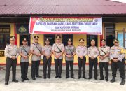 Kapolres Sertijab Lima Perwira Polres Kepulauan Meranti