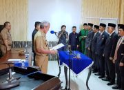 Wabup Meranti Lantik 15 Orang Pejabat, Tasrizal Harahap Jabat Kepala Badan Kesbang Meranti