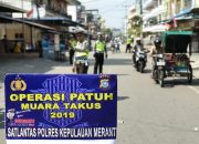 Ops Patuh 2019, Satlantas Meranti Sita 365 Kendaraan