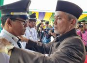 Lantik 6 Kades di Kec. Tebing Tinggi Timur, Ini Pesan Wakil Bupati, Ketua LAM dan Camat