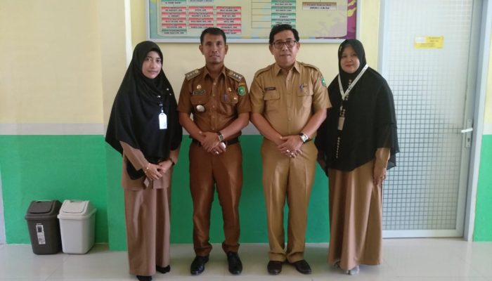 Sekda Dan Camat Tebingtinggi Tinjau Langsung Persiapan Akreditasi Puskesmas Alah Air