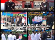 Personil Polsek Rangsang Barat Kawal Pelantikan Kepala Desa Terpilih