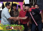 Yulian Norwis Hadiri Acara Syukuran Atas Penetapan Kantor Sekretariat DPC PDI-P Yang Baru Di Meranti