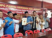 Tim “MAJU” Ambil Formulir Pendaftaran Ke DPC Partai Gerindra