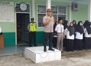 Kapolres Meranti Kembali Lakukan Upacara Ke Sekolah – Sekolah