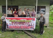 Warga Desa Melai Dapat Sembako “Cuma-cuma” Dari Polsek Rangsang Barat