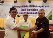 Yulian Norwis Buka Sosialisasi Perlindungan program BPJS Ketenagakerjaan Kepada Aparatur Desa