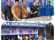 Pasangan “MAJU” Kembalikan Formulir Pendaftaran Di DPC Partai Demokrat