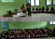 Kapolsek Tebingtinggi Barat Sosialisasi Dampak Bahaya Narkoba Di MTs Al Huda Centai