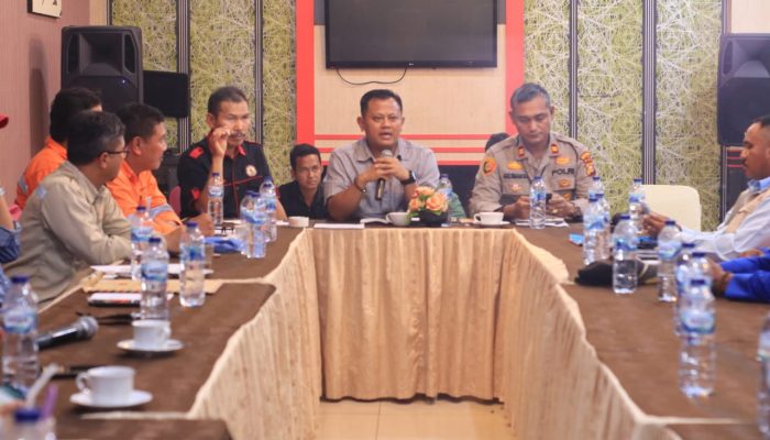 Kapolres Meranti Hadiri Mediasi Terkait Aksi Damai PC FSP RTMM Serikat Pekerja Seluruh Indonesia Terhadap EMP Malacca Strait S.A