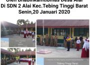IPTU AGD Simamora SH MH Lakukan Kegiatan Police Go To School di Wilkum Polsek Tebing Tinggi Barat