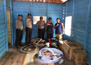 Kapolsek Merbau Himbau Agar Masyarakat Desa Mengkirau Tidak Membuka Lahan Dengan Cara Membakar
