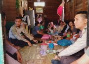 Polsek Tebingtinggi Barat Berikan Bantuan Pada Korban Rumah Terbakar