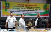 Perjuangkan Program Kegiatan Untuk Daerah Perbatasan, Wabup Meranti Pimpin Tim Jumpa BNPP RI