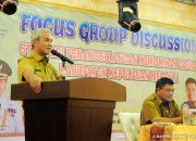 Buka Kegiatan FGD Strategi Penanggulangan Kemiskinan Daerah, Wabup Minta Satu OPD Buat Terobosan Sebuah Program Strategis