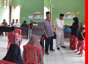 Yang Kedua Kalinya Kades Alai Bagikan Santunan Anak Yatim