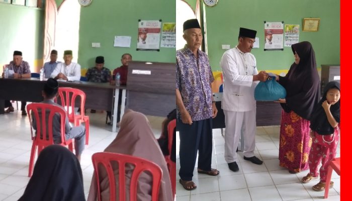 Yang Kedua Kalinya Kades Alai Bagikan Santunan Anak Yatim