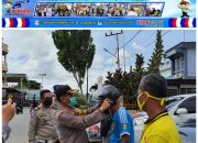 Satlantas Polres Meranti bersama BMW Gelar Pelatihan Program Polri Peduli Keselamatan 2020 Cegah Covid-19 Tahap III