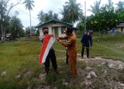 Polsek Rangsang Barat Pastikan Warganya Pasang Merah Putih