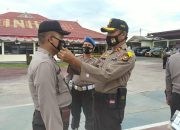 Tindaklanjuti Inpres Nomer 6 Tahun 2020 Tentang Percepatan Penanganan Covid-19, Propam Polda Riau Lakukan Penertiban Personil