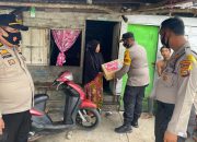 Dipimpin Kapolres Meranti, Pendistribusian Bansos Serentak Sukses Dilakukan Polres Dan Polsek Jajaran