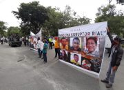 Desak Tetapkan Tersangka Korupsi Bansos Di Siak, Kejati Di Demo Mahasiswa
