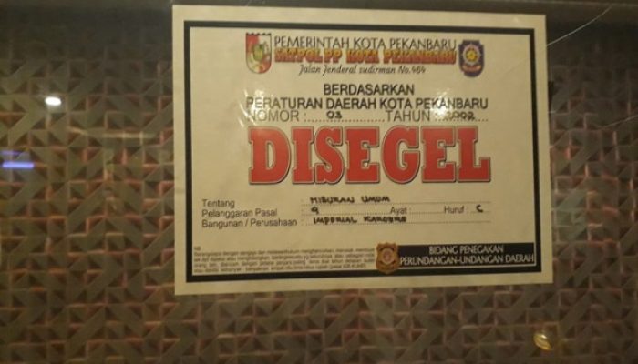 Selama Proses Hukum Di Kepolisian Belum Selesai, Imperial KTV Dilarang Buka Kembali