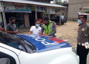 Kapolres Kuansing Himbau Pengguna Jalan Ikut Berpartisipasi Wujudkan Kamseltibcarlantas serta Patuhi Protokol Kesehatan Saat Berkendara