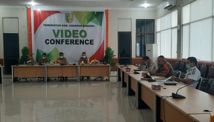 Hadapi Libur Panjang, Pemprov Riau Gelar Rapat Bersama Satgas Covid-19 Kabupaten/Kota se-Provinsi Riau