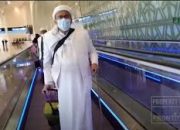 Imam Besar FPI Habib Rizieq Syihab Mendarat Di Bandara Soetta