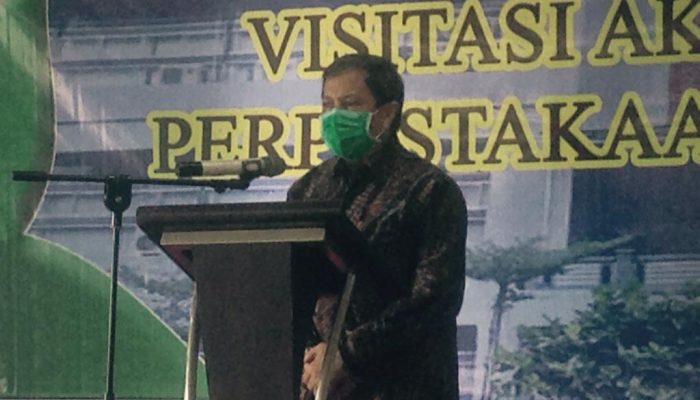 Asesor Perpustakaan Nasional RI Kunjungi SD Dharma Yudha Dan SMPIT Imam An Nawawi