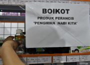 Meski Merugi, Swalayan Di Pekanbaru Mulai Boikot Produk Prancis