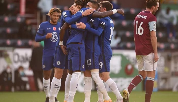 Chelsea Menang 3 – 0 Atas Burnley Di Turf Moor