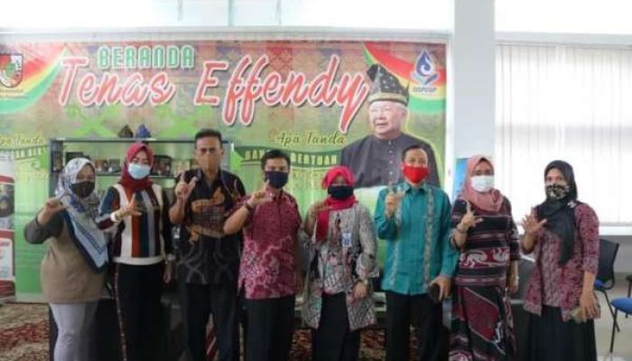 Dispusip Kota Pekanbaru Terima Audiensi Studi Komparasi Perpustakaan dan Kearsipan Dari Sekretariat Daerah Kota Padang