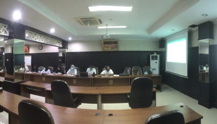 Dinas Ketahanan Pangan Hadiri Hearing Bersama DPRD Bahas RKA 2021