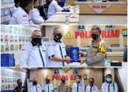 Menolong Orang Bukan Untuk Dibilang Hebat, Keakraban IWO Riau Dan Kapolda Riau