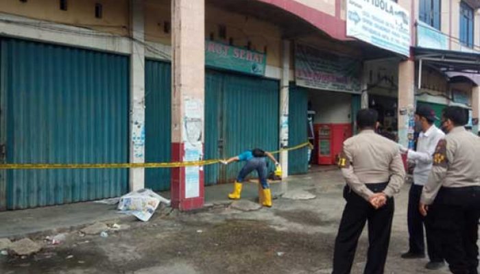 Mayat Mr X Ditemukan Depan Ruko Pondok Jamu Seduhan Pekanbaru