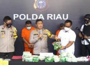 Tim Harimau Kampar Polda Riau Amankan 2 Bandar Narkoba Dan 20 Kg Shabu, 2 Pelaku Lain Meninggal