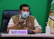 1 Dari 12 Kecamatan Di Pekanbaru Masih Zona Merah Covid-19