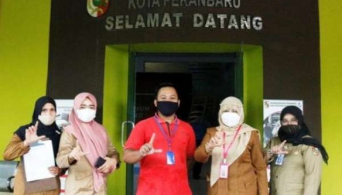 Dispusip Kota Pekanbaru Terima Hibah Dari PT Chevron Pasific  