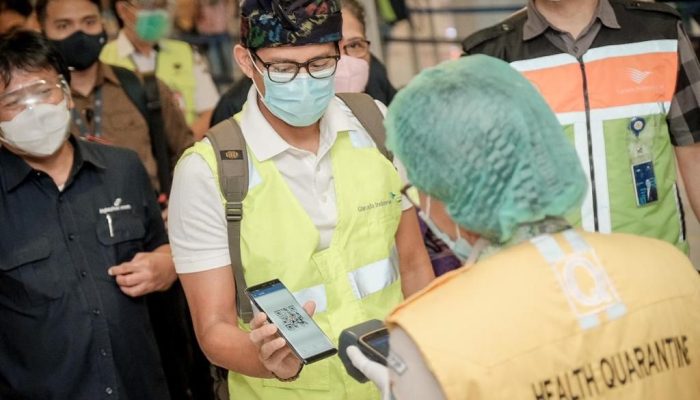 Menparekraf Pastikan Protokol Kesehatan Diterapkan Ketat Saar Libur Nataru Di Bali