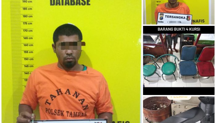 Usai Mencuri Kursi Plastik, Dua Kuli Bangunan Babak Belur Dihajar Massa