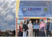 Desa Mandiangin Siak Dapat Bantuan Internet Dari Hasil Kerjasama UIR Bersama UTHM Malaysia dan University Inggris