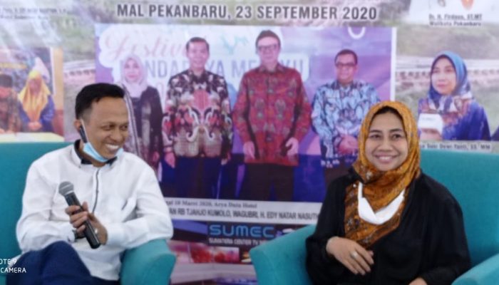 Ketua DPW FW Pro-I Provinsi Riau Fadila Syahputra Hadir Di Talkshow Sumec TV