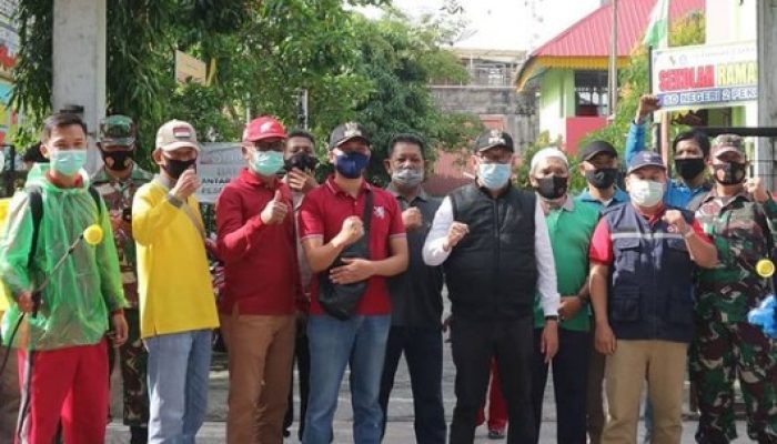 Lawan Covid Dan Banjir, Walikota Hadiri Deklarasi dan Bakti Sosial Gerakan Forum Komunikasi RTRW