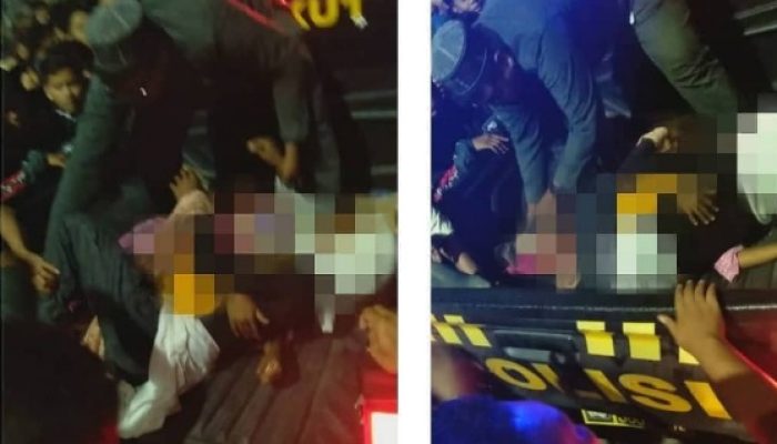Mesum Di Tempat Umum, Sepasang Laki-Laki dan Wanita Ditemukan Menempel