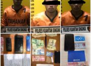 Hitungan Jam, 3 Pelaku Judi Online Ditangkap Tim Opsnal Sat Reskrim Polres Kuantan Singingi Dilokasi Yang Terpisah
