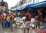 Ikut Berperan Ciptakan Pekanbaru Bebas Sampah, PAC Pemuda Pancasila Kecamatan Senapelan Gelar Kerja Bakti Di Senapelan
