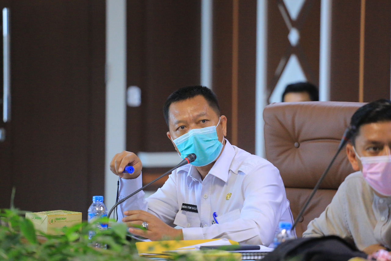 Kepala Dinas PUPR Kota Pekanbaru Indra Pomi Nasution